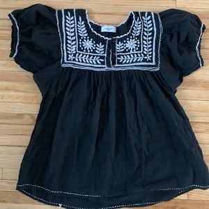 Carly Jean Embroidered Top